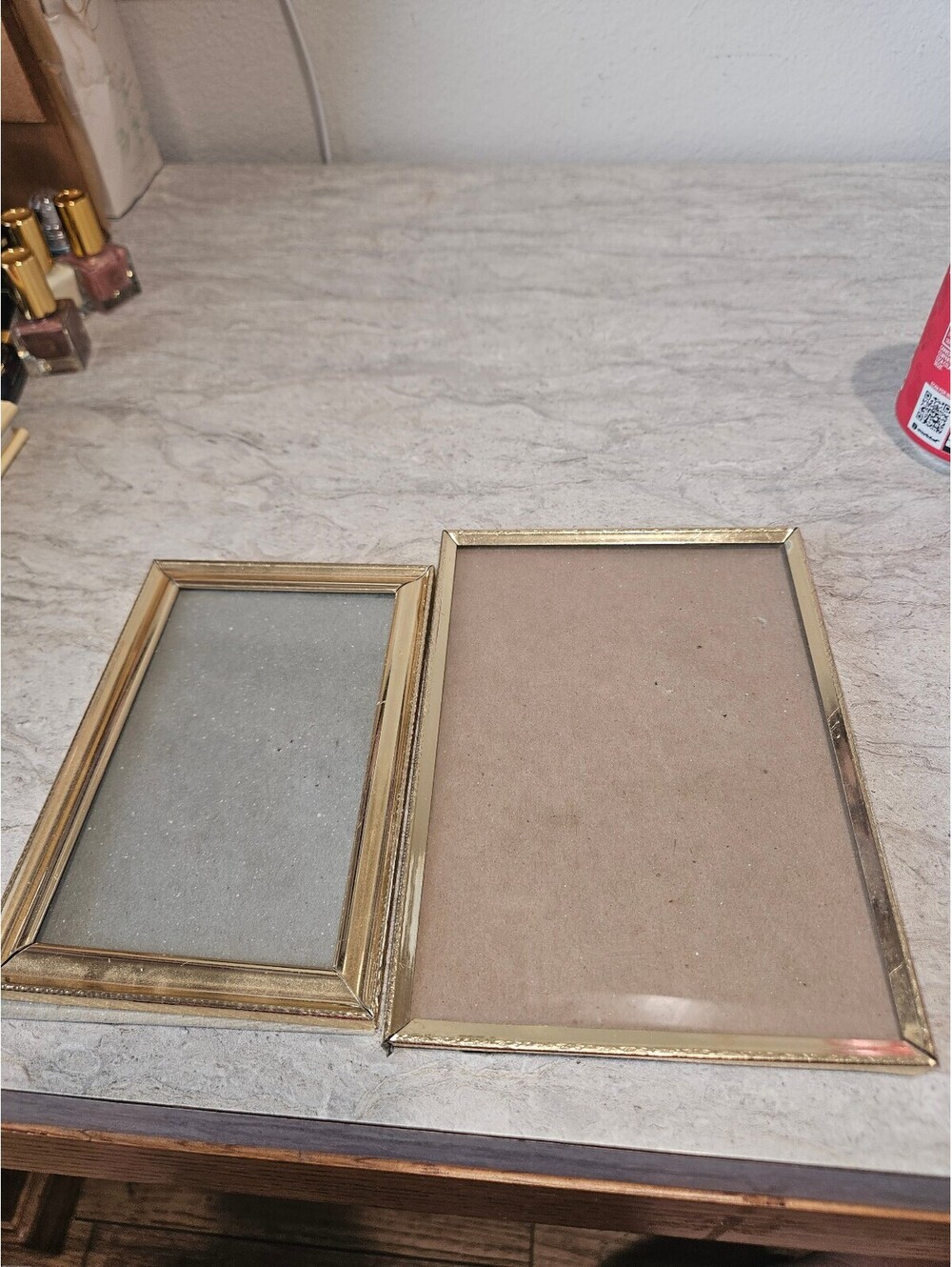 Small gold vintage frames